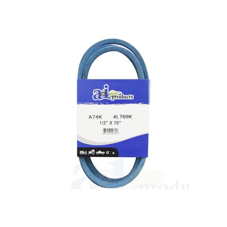 A & I Products Aramid Blue V-Belt (1/2" X 76" ) 12" x5" x2" A-A74K